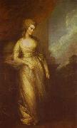 Thomas Gainsborough Portrait of Georgiana oil painting